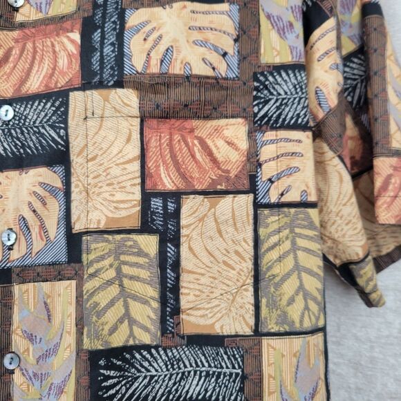Tori Richard Lawn Hawaiian Camp Casual Button Down Shirt Cotton USA - Picture 4 of 8